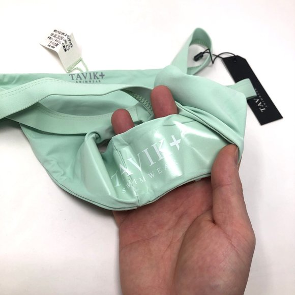 Tavik Womens Chloe Mini Swim Bikini Bottom ONLY in Seafoam Sz XS - Picture 6 of 7